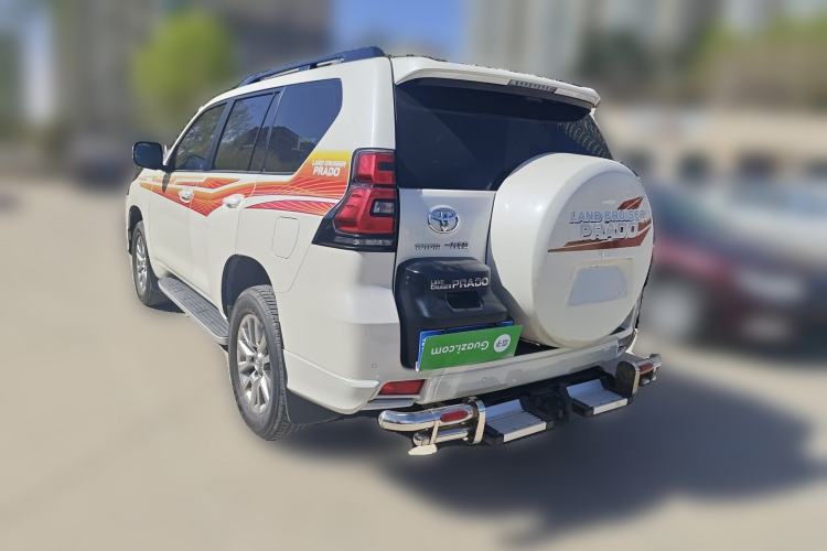 Used Toyota Prado 2019 3.5L Automatic TX-L Deluxe Edition with Rear-Mounted Spare Tire Rear Left 45 Deg