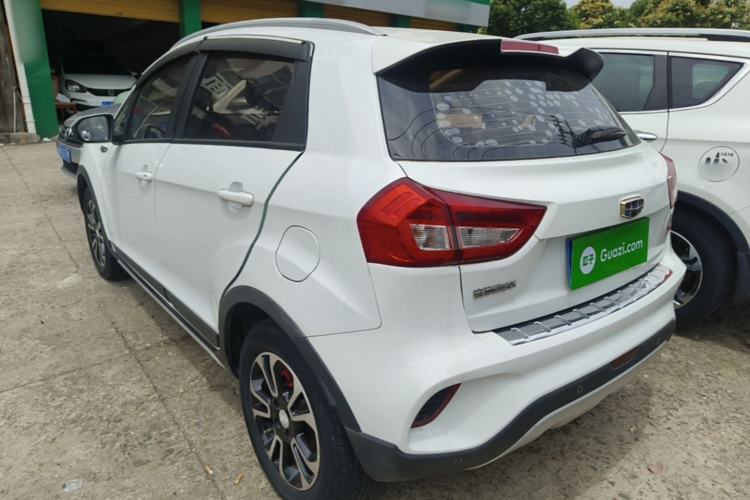Used Geely Auto Vision X3 2017 1.5L Automatic Luxury Model Rear Left 45 Deg