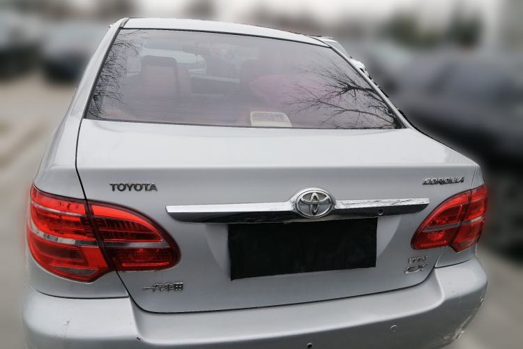 Used Toyota Corolla EX 2013 1.6L Automatic Luxury Edition Rear