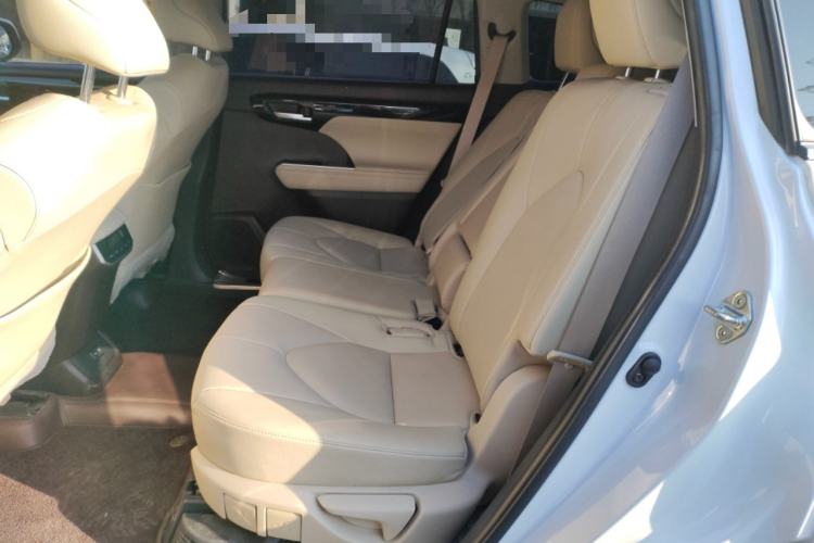 Used Toyota Highlander 2022 Dual-Engine 2.5L Four-Wheel Drive Prestige Version 7 Seats Left Rear Seat