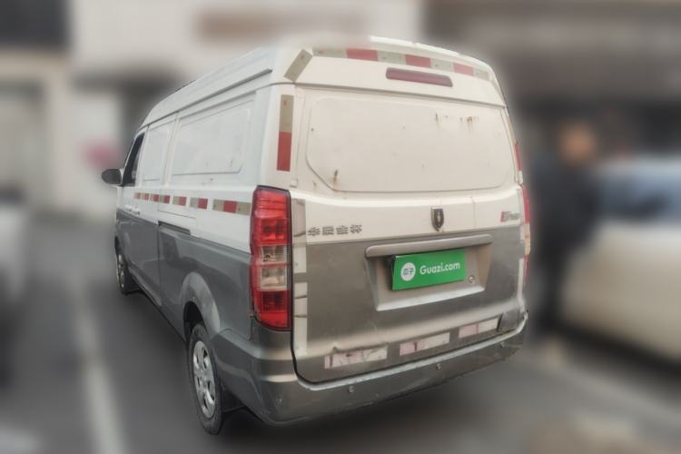 Used Jinbei New Hiace X30L 2018 1.5L Box Truck Wealth Edition DLCG14 Rear Left 45 Deg