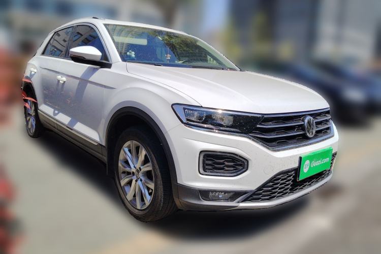 Used Volkswagen T-ROC 2019 230TSI DSG Two-Wheel-Drive Advanced Version China VI Standard Front Right 45 Deg