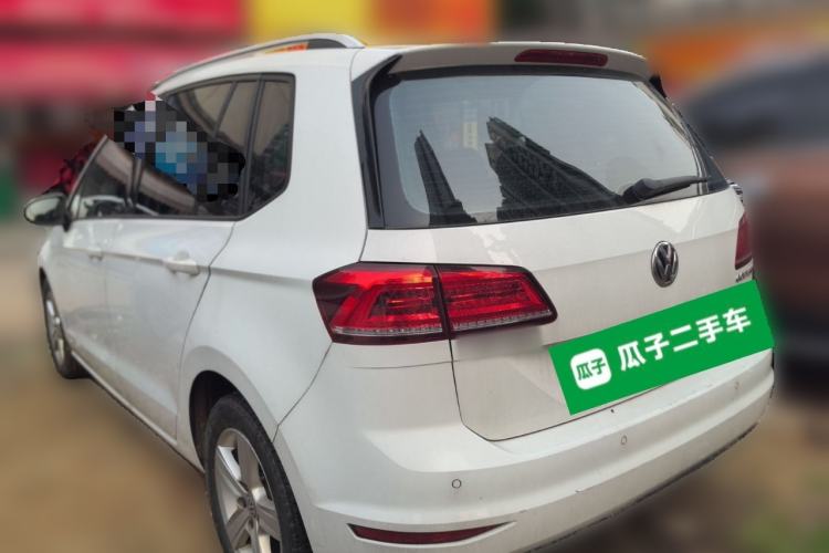 Used Volkswagen Golf Sportsvan 2018 1.6L Automatic Comfort Model Rear Left 45 Deg