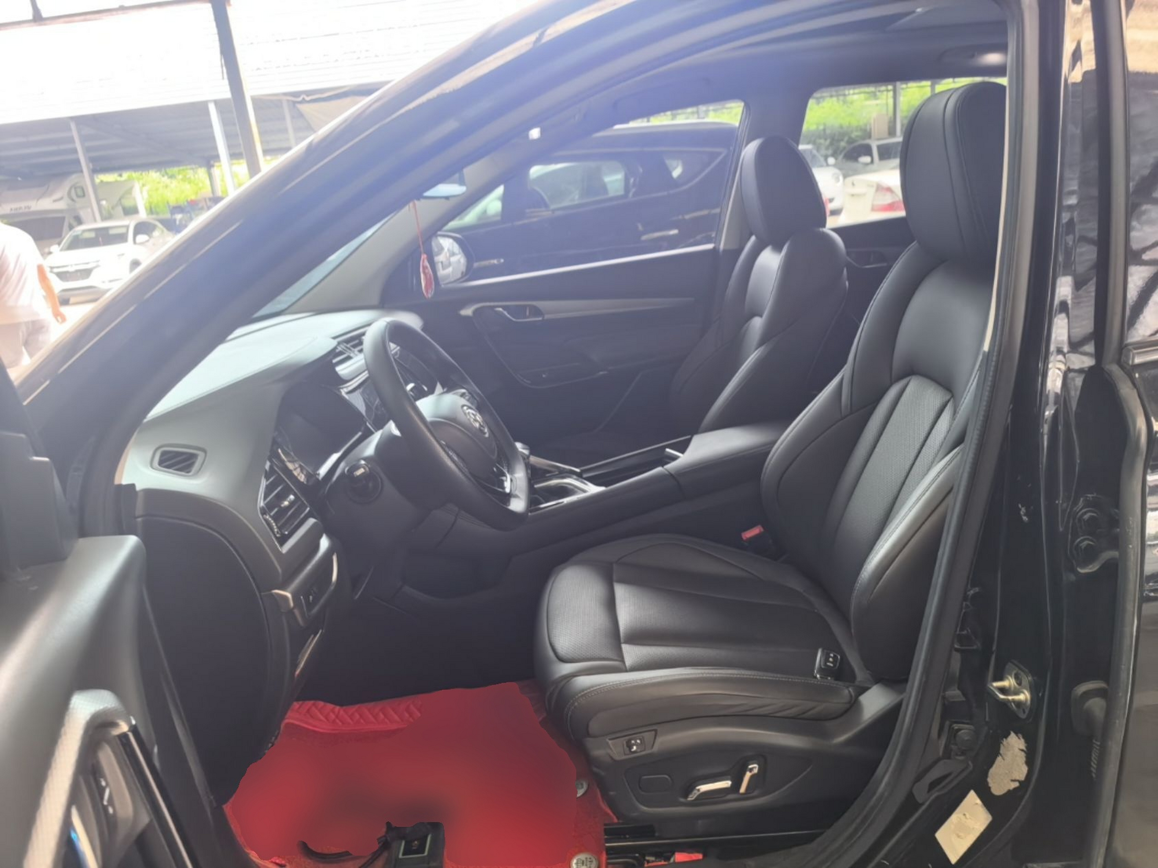 Avant de la voiture