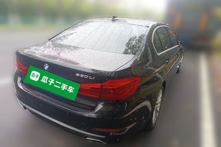 Used BMW 5 Series 2020 530Li Leading Edition Luxury Package Rear Right 45 Deg