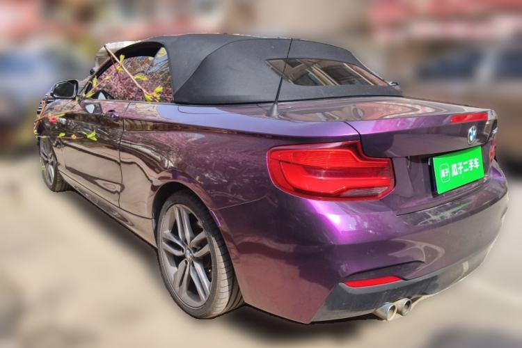 Used BMW 2 Series 2018 225i Convertible Coupe M Sport Edition Rear Left 45 Deg