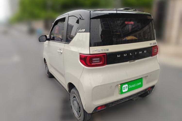 Used Wuling Hongguang MINIEV 2022 Macaron Fashion Model Lithium Iron Phosphate Rear Left 45 Deg