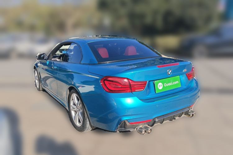 Used BMW 4 Series 2017 425i Convertible M Sport Package Rear Left 45 Deg