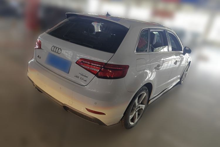 Used Audi A3 2020 Sportback 35 TFSI Fashion Edition China VI Emission Standard Rear Right 45 Deg