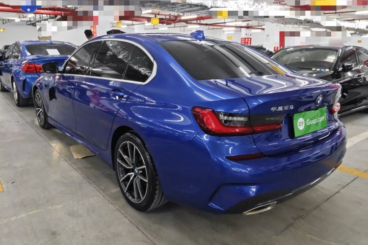 Used BMW 3 Series 2021 Restyled 325Li M Sport Package Rear Left 45 Deg