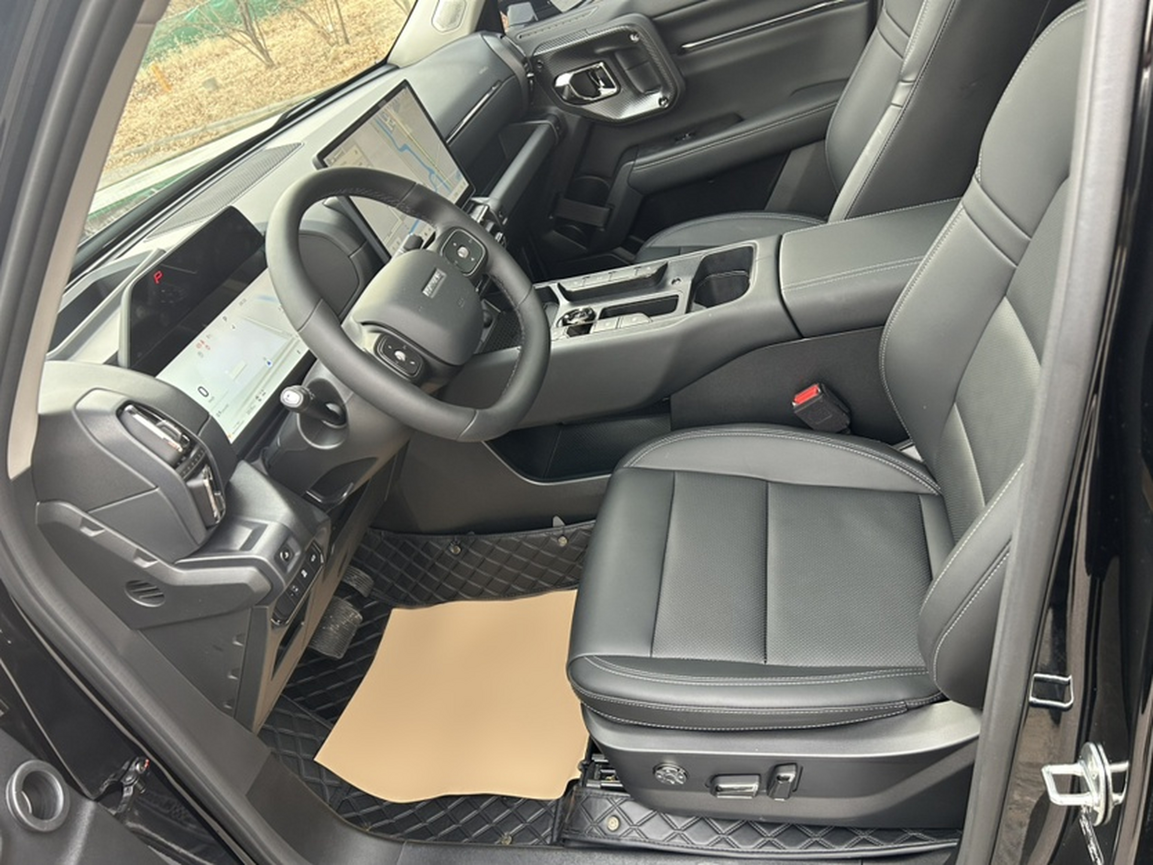 Avant de la voiture