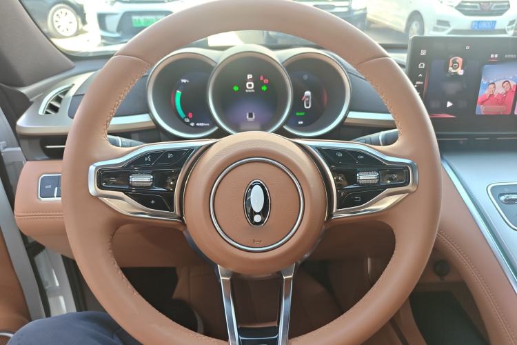 Used ORA Lightning Cat 2022 555 km Luxury Edition Steering Wheel