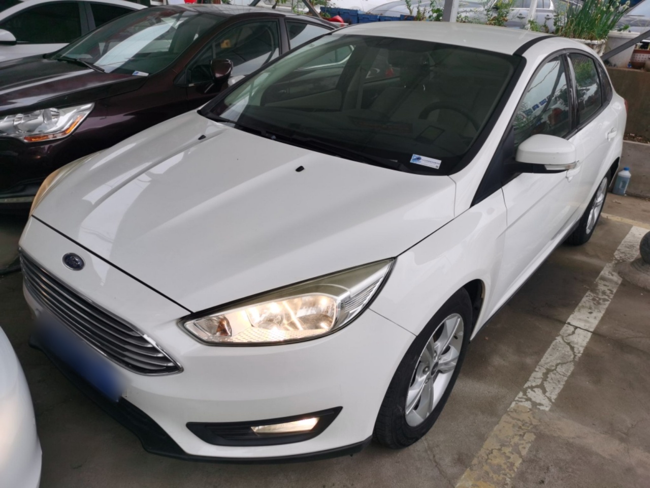 تحت مقدمة السيارة