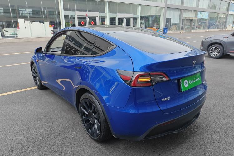 Used Tesla Model Y 2022 Revised Version Rear-Wheel Drive Rear Left 45 Deg