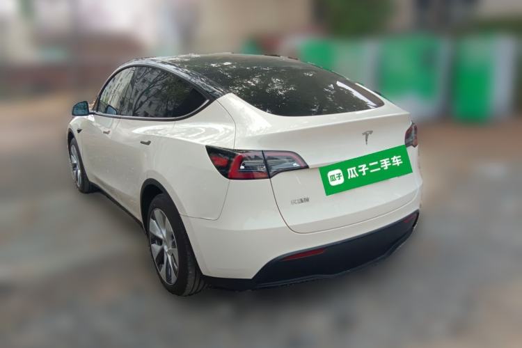 Used Tesla Model Y 2022 Revised Version Rear-Wheel Drive Rear Left 45 Deg