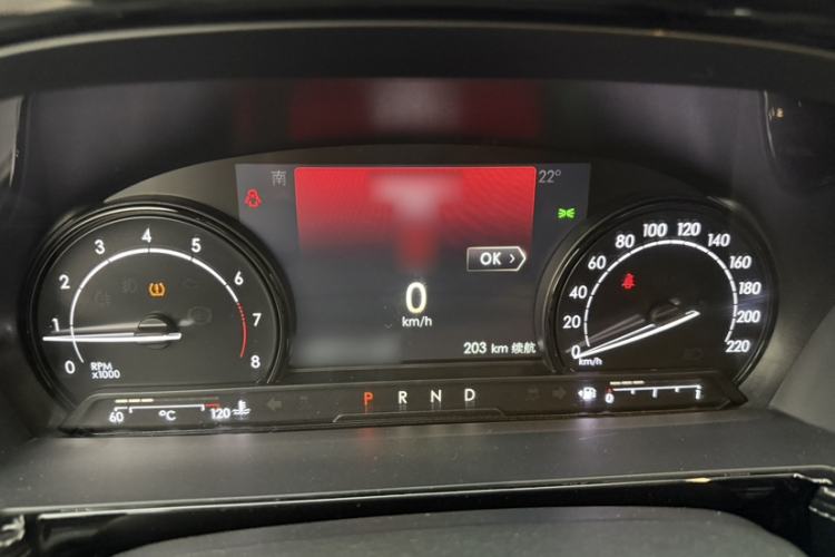 Used Lincoln Corsair 2020 2.0T Two-Wheel Drive Luxury Edition Instrument Cluster