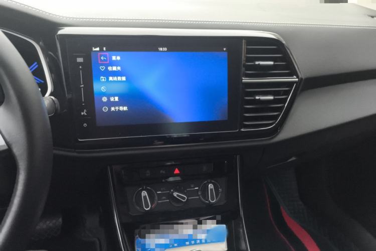 Used Jetta VS7 2022 Black Edition 1.4T Automatic Enjoyment Pro Version Audio And AC Panel