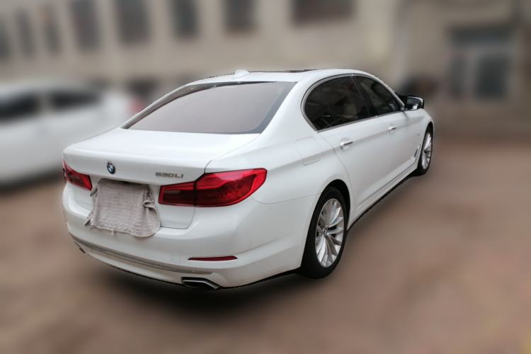 Used BMW 5 Series 2018 530Li Leading Edition Luxury Package Rear Right 45 Deg