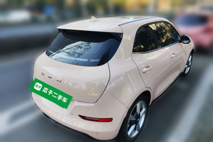 Used ORA Good Cat 2023 401 km Standard Range Prestige Version Lithium Iron Phosphate Rear Right 45 Deg