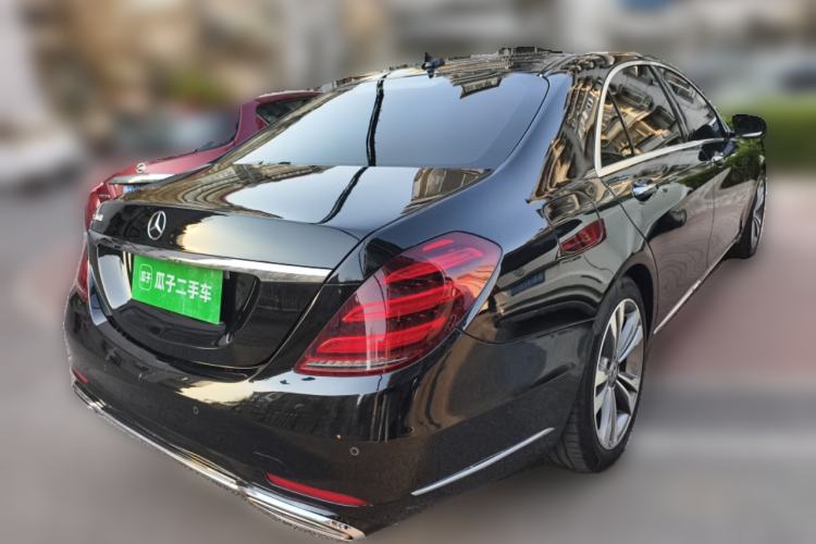 Used Mercedes-Benz S-Class 2014 S 400 L HYBRID Rear Right 45 Deg