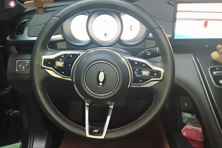 Used ORA Lightning Cat 2024 Dark Night Edition 555km Prestige Version Steering Wheel