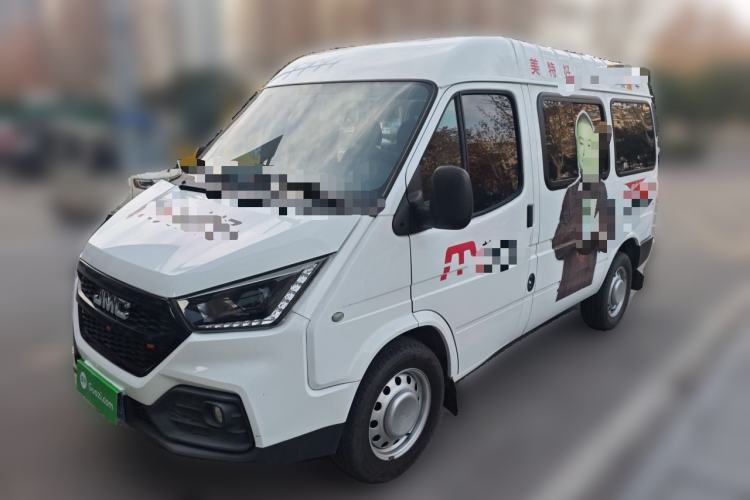 Used JMC Transit 2021 2.8T Space King Standard Version Short Wheelbase Mid-Height Roof 6-Seater Diesel Euro VI JX493