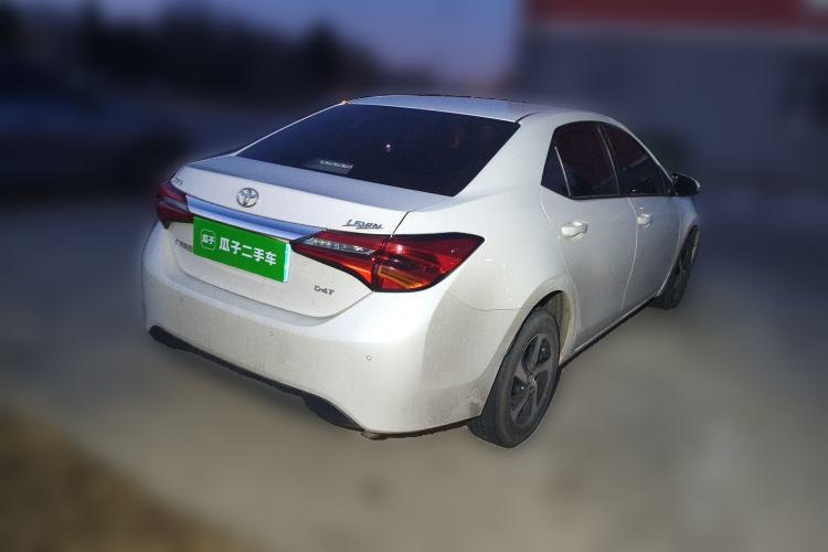 Used Toyota Levin 2017 Revised 185T CVT Elite Edition China V Standard Rear Right 45 Deg