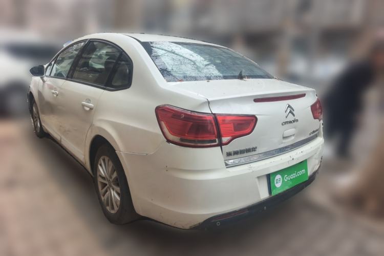 Used Citroen C-Quatre 2013 1.6L Manual Prestige CNG Model Rear Left 45 Deg