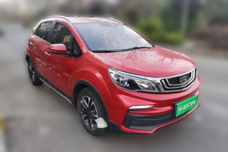 Used Geely Auto Vision X3 2019 Upgraded Model 1.5L CVT Elite Version Front Right 45 Deg