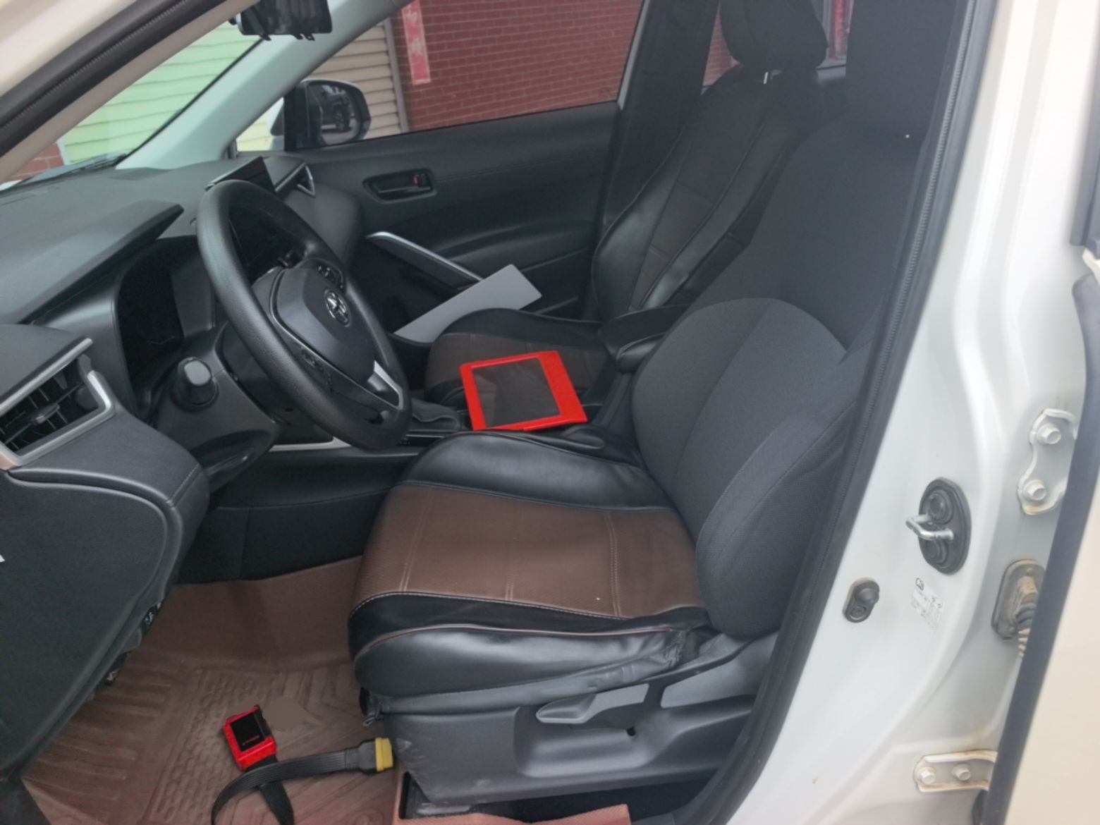Avant de la voiture