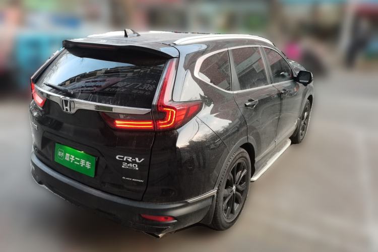 Used Honda CR-V 2021 240TURBO CVT 2WD Black Jazz Edition Rear Right 45 Deg