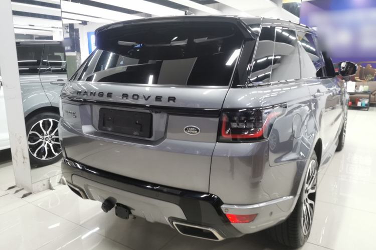 Used Land Rover Range Sport 2021 3.0 L6 YAO Black Edition Rear Right 45 Deg