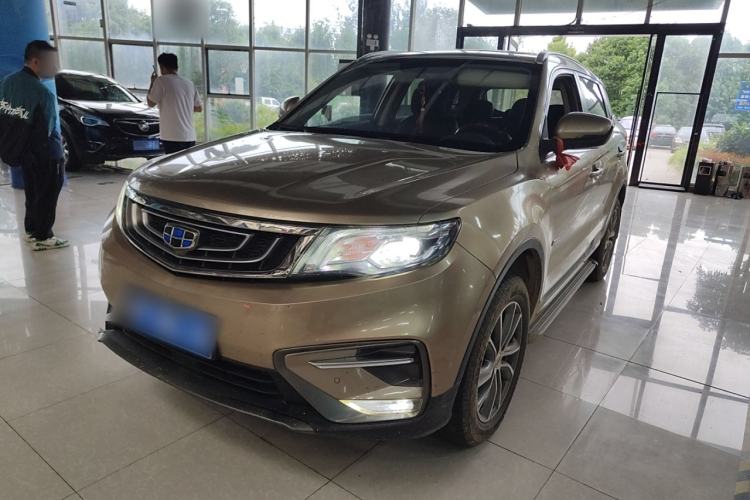 Used Geely Auto Emgrand X7 Sport 2018 1.8TD Automatic Two-Wheel Drive Smart Connect 4G Internet Edition