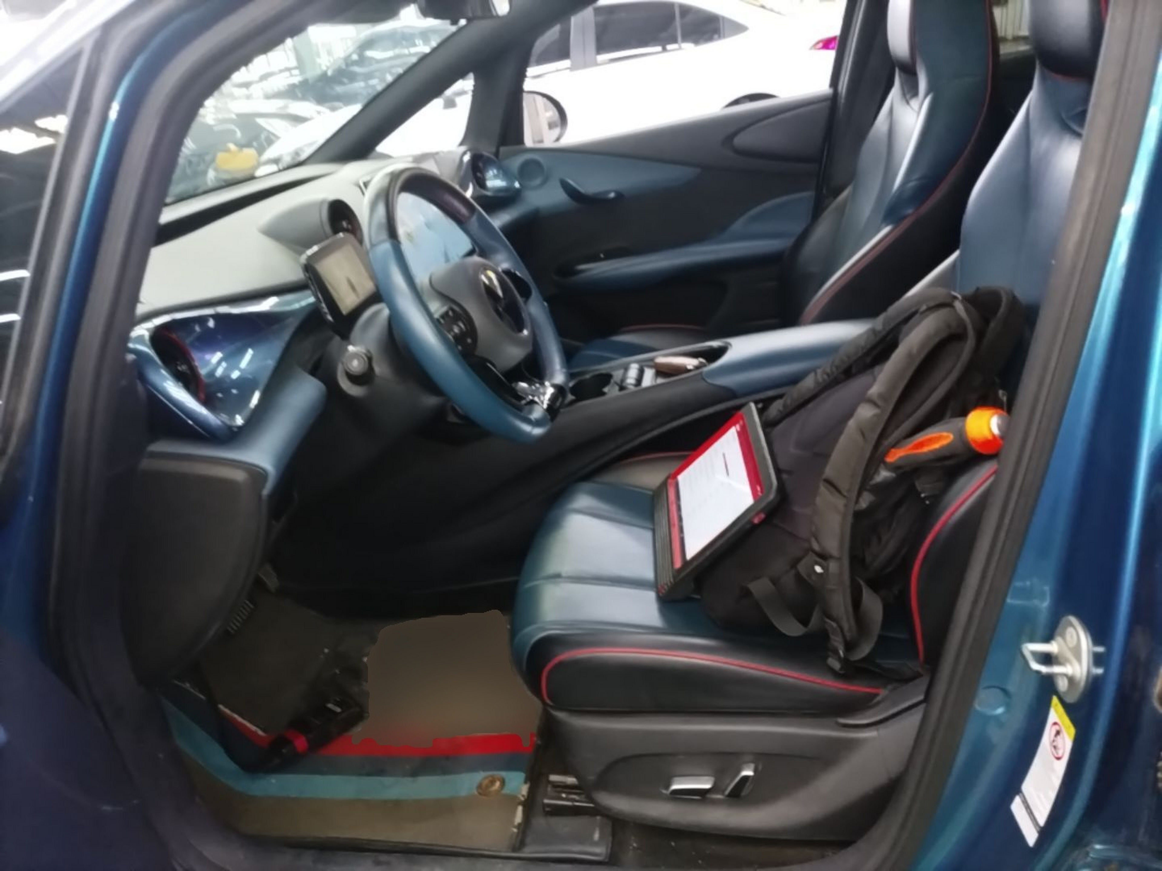 Avant de la voiture