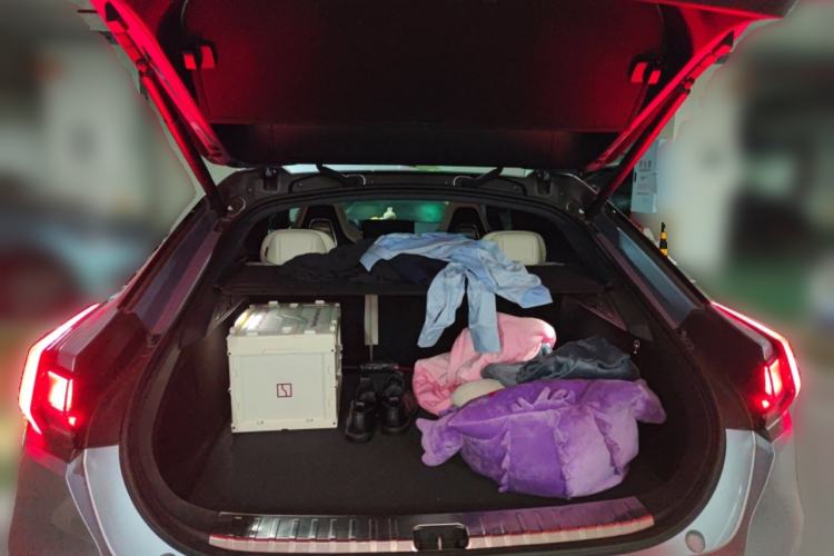 Used Zeekr 001 2021 Ultra-Long Range Dual-Motor YOU Version Trunk