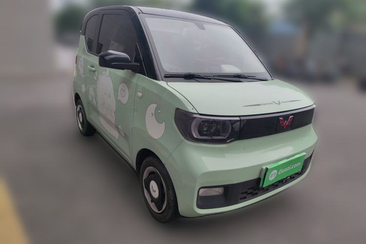 Used Wuling Hongguang MINIEV 2021 Macaron Premium Model – Lithium Iron Phosphate Front Right 45 Deg