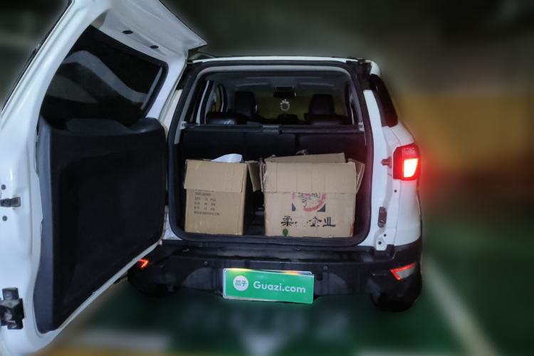 Used Ford EcoSport 2013 1.5L Automatic Prestige Model Trunk