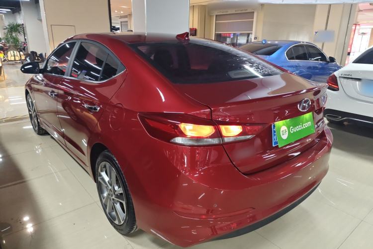 Used Hyundai Elantra (6th Generation / Lingdong) 2016 1.6L Automatic ZhiXuan – Elite Version Rear Left 45 Deg