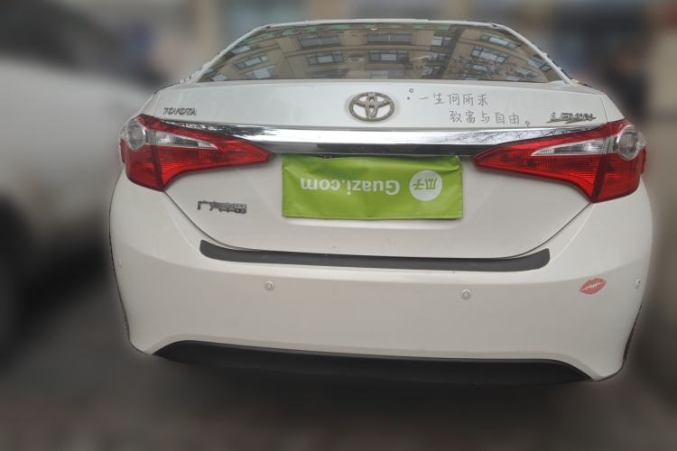 Used Toyota Levin 2016 1.6G-L CVT Leading Edition Rear