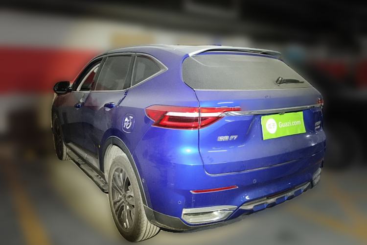 Used Haval F7 2020 2.0T All-Wheel Drive iJoy Rear Left 45 Deg