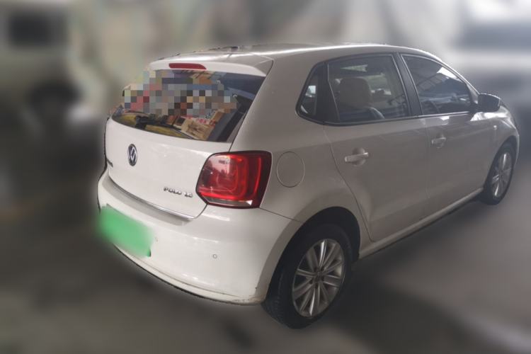 Used Volkswagen Polo 2013 1.6L Automatic Luxury Edition Rear Right 45 Deg