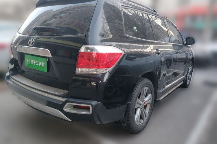 Used Toyota Highlander 2013 2.7L Two-Wheel Drive 7-Seater Zijin Edition Rear Right 45 Deg