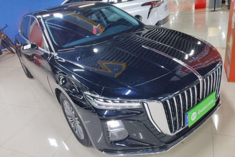 Used Hongqi H5 2025 1.5T DCT Qiyun 500 000th Unit Commemorative Edition Front Right 45 Deg
