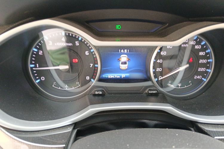 Used Geely Auto Emgrand 2017 Sedan Million Edition 1.5L CVT Upward Version Instrument Cluster