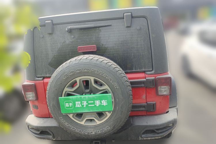 Used Jeep Wrangler 2017 3.6L Rubicon Four-Door Comfort Edition Rear