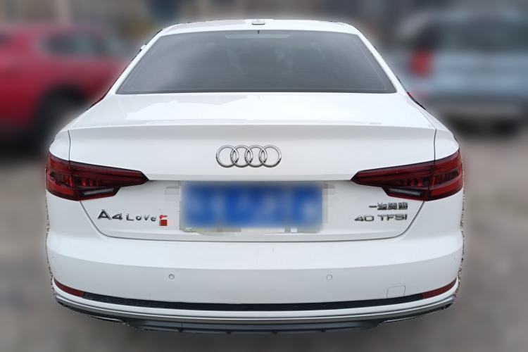 Used Audi A4L 2019 40 TFSI Fashion Edition China VI Emission Standard Rear