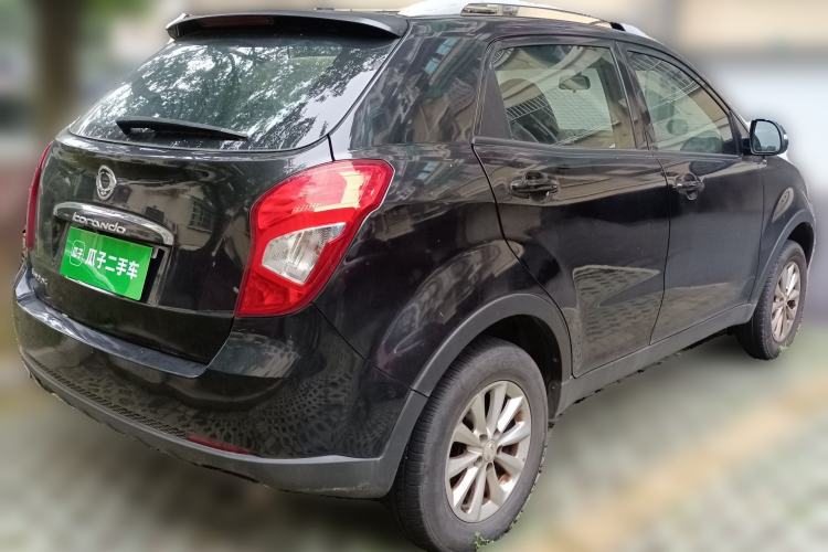Used SsangYong Korando 2013 2.0L Gasoline Two-Wheel Drive Automatic Elite Edition Rear Right 45 Deg