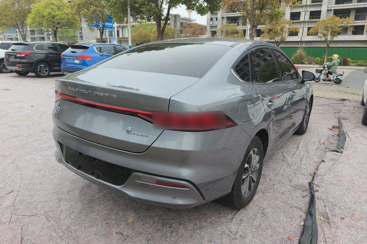 Used BYD Qin PLUS 2024 HONOR Edition DM-i 55KM Leading Model Rear Right 45 Deg
