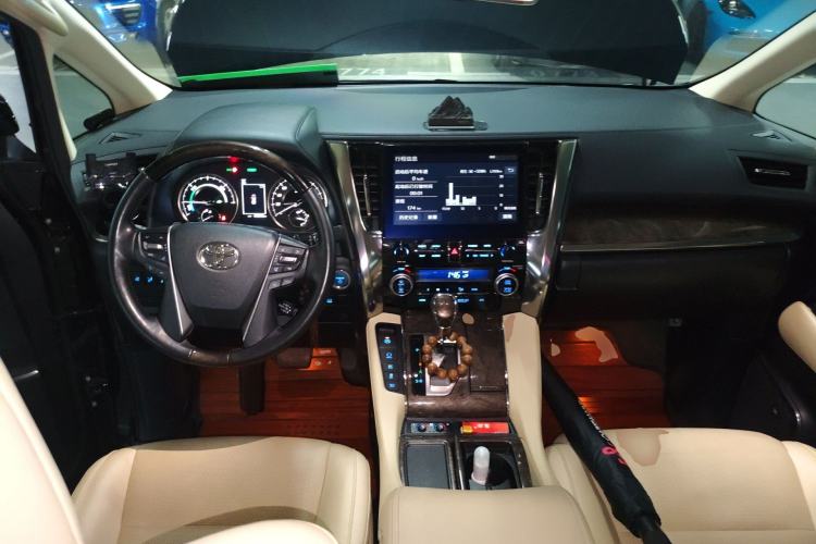 Used Toyota Vellfire 2021 Crown Dual-Engine 2.5L HV Prestige Edition Center Console