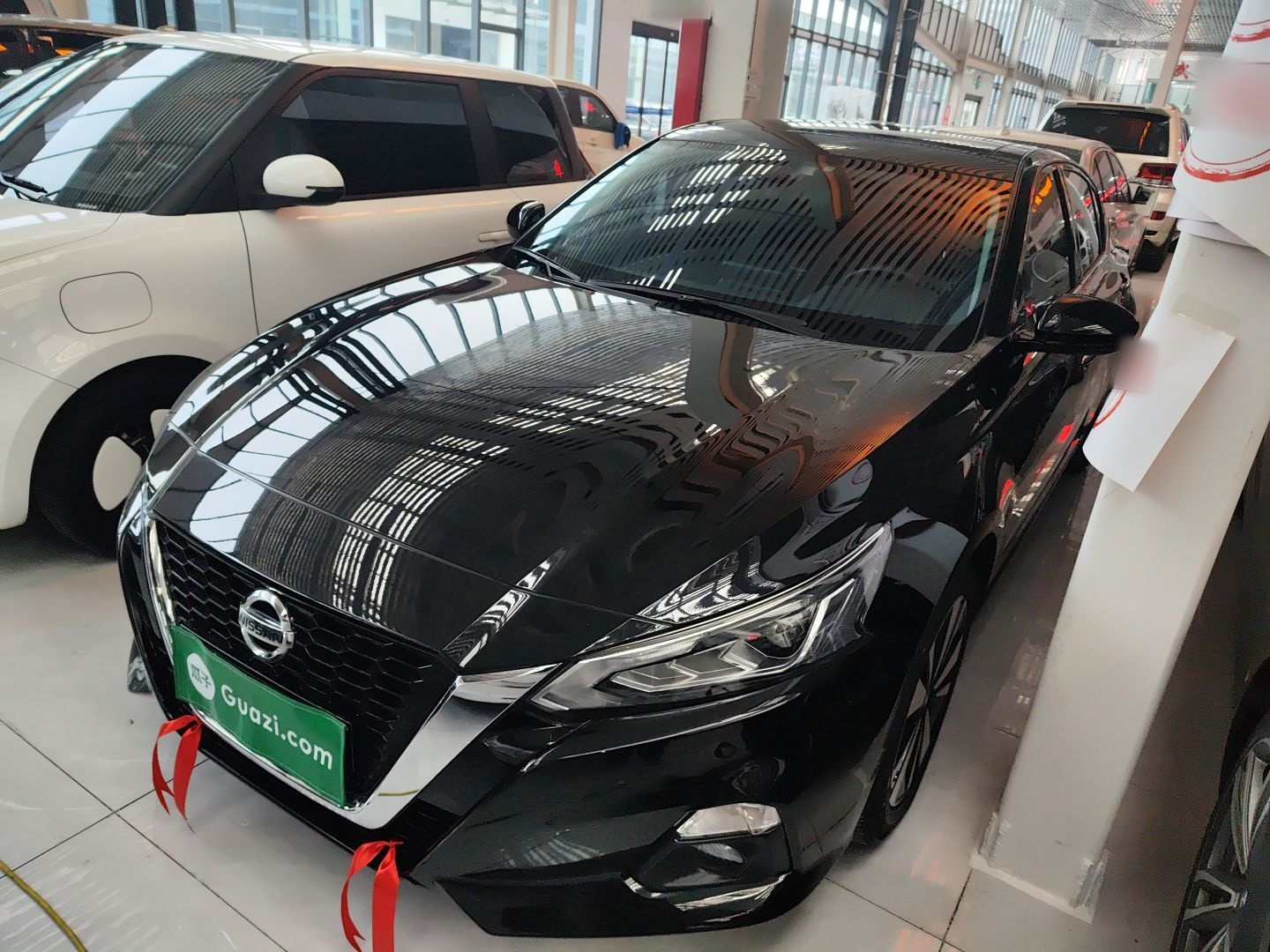 تحت مقدمة السيارة